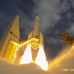 アリアン6ロケット打ち上げ
